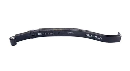 4 LEAF SLIPPER SPRING W/ HOOK END, SPRING EYE 9/16" , 28-1/8" L X 2" W , FOR 4K AXLE