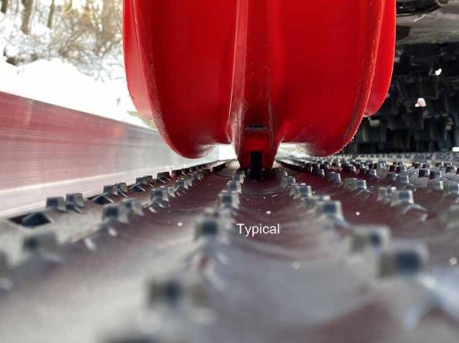 CALIBER LOWPRO GRIPGLIDES, STANDARD 9" WIDE, 8 PACK - FOR SNOWMOBILE TRAILERS, GLIDES - RETAIL BOXED