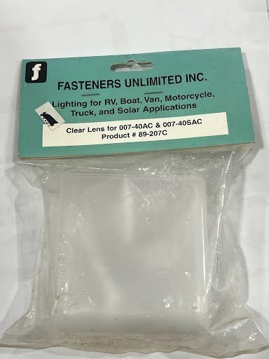INTERIOR LIGHT LENS, #74 SERIES