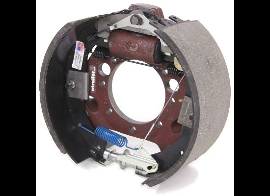 ELECTRIC BRAKE ASSEMBLY 12-1/4"X5", DEXTER 7-BOLT MOUNT, LEFT SIDE LS, 15K CAPACITY PER PAIR