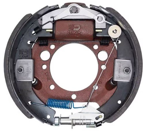 ELECTRIC BRAKE ASSEMBLY 12-1/4"X5", DEXTER 7-BOLT MOUNT, LEFT SIDE LS, 15K CAPACITY PER PAIR