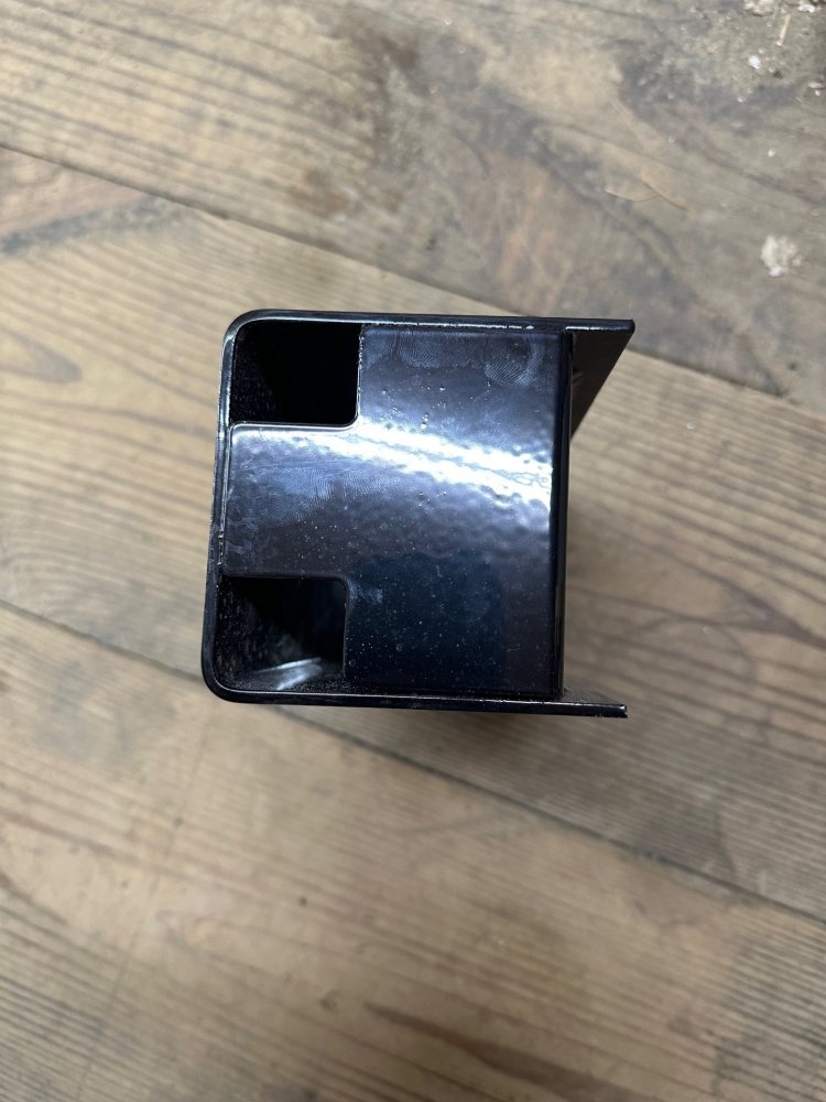 SURE-TRAC LIGHT BOX HOUSING OVAL LIGHT, STOP, TURN, TAIL, BULLET - WELDED AND PAINTED BLACK, 8.75"