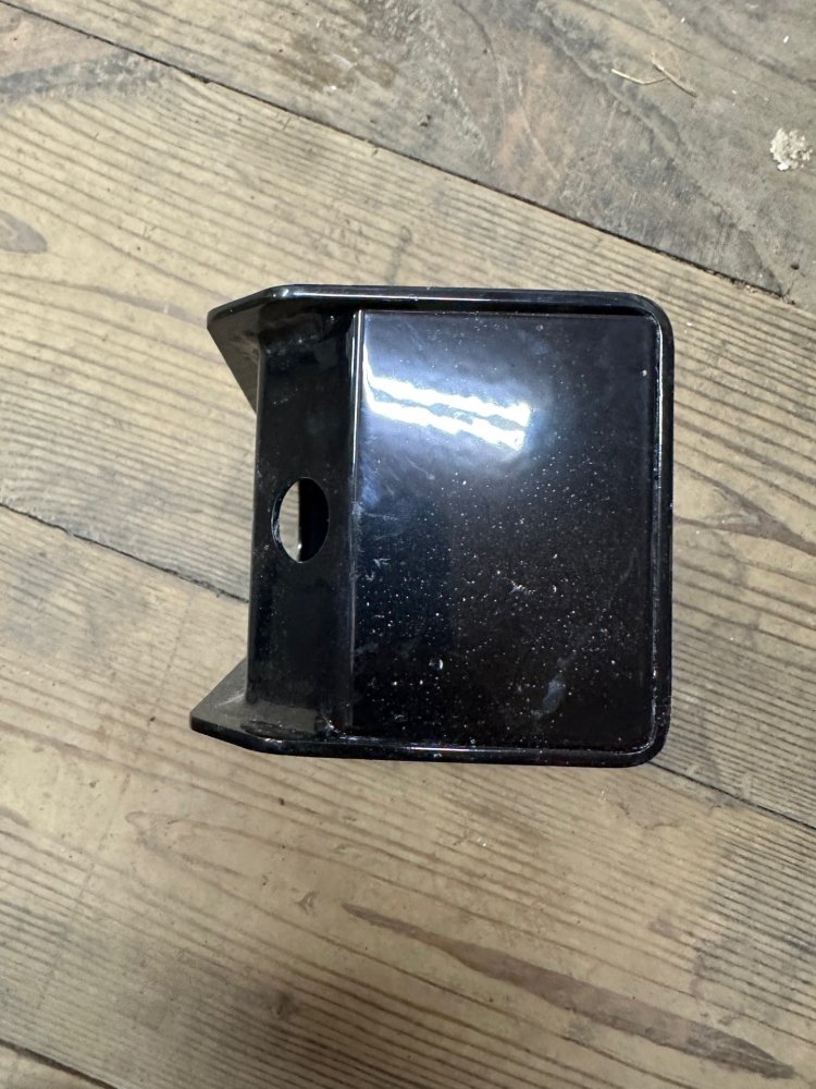 SURE-TRAC LIGHT BOX HOUSING OVAL LIGHT, STOP, TURN, TAIL, BULLET - WELDED AND PAINTED BLACK, 8.75"