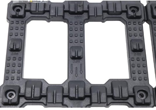 CALIBER TRAX GRABBER TRACTION PANEL, 22" X 16", 2 PACK - FOR SNOWMOBILE TRAILERS - RETAIL BOXED