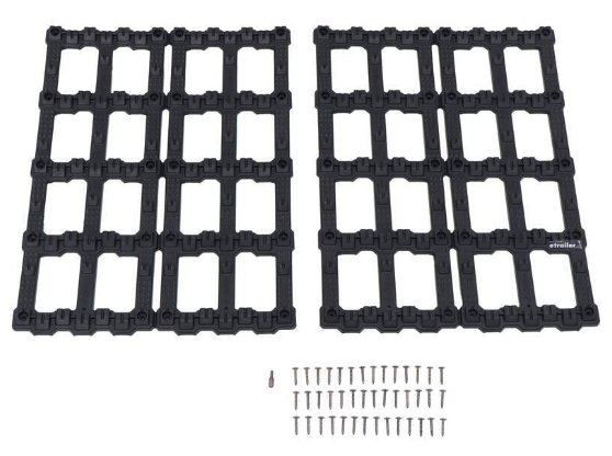 CALIBER TRAX GRABBER TRACTION PANEL, 22" X 16", 2 PACK - FOR SNOWMOBILE TRAILERS - RETAIL BOXED