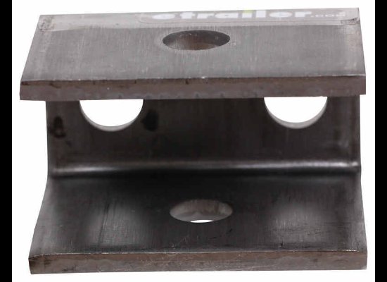REAR HANGER FOR 1-3/4" DOUBLE EYE SPRINGS, 9/16" HOLE , 1-1/4"T X 9/16" BOLT HOLE