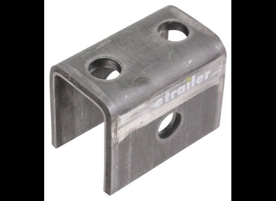REAR HANGER FOR 1-3/4" DOUBLE EYE SPRINGS, 9/16" HOLE , 1-1/4"T X 9/16" BOLT HOLE