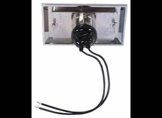 PETERSON UTILITY / INTERIOR LIGHT, CLEAR / WHITE LIGHT, RECTANGLE 3-3/4"X2-1/4"
