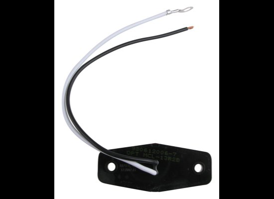 LED MINI CLEARANCE OR MARKER LIGHT, 2-1/2" X 1-1/16" RECTANGLE, RED LENS , 2 DIODE