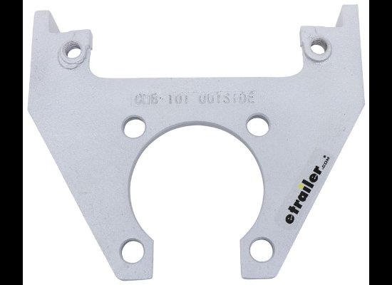 KODIAK 10" DISC BRAKE CALIBER BRACKET, GALVANIZED, 4 HOLE FLANGE, 3.5K