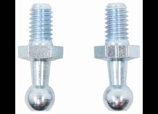 GAS SHOCK / SPRING BALL STUD, 10MM, RETAIL PACKAGED, 2 PER PACK