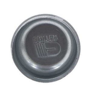 6-LUG DUST GREASE CAP, 5.2K - 6K FLAT SOLID, DRIVE-IN, 2.44" O.D. 6 LUG HUB CAP