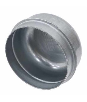 6-LUG DUST GREASE CAP, 5.2K - 6K FLAT SOLID, DRIVE-IN, 2.44" O.D. 6 LUG HUB CAP