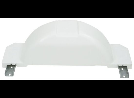 GALVANIZED STEEL BOLT ON FENDER BRACKETS FOR PLASTIC SINGLE AXLE FENDERS - QTY 2 - FULTON FENDER