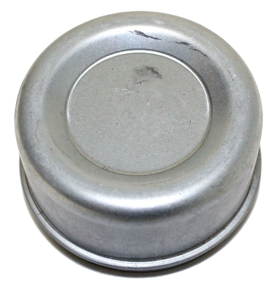 HUB GREASE CAP 5.2K - 7K NEW DX FLAT DRIVE-IN 8 BOLT HUB WITH LOG