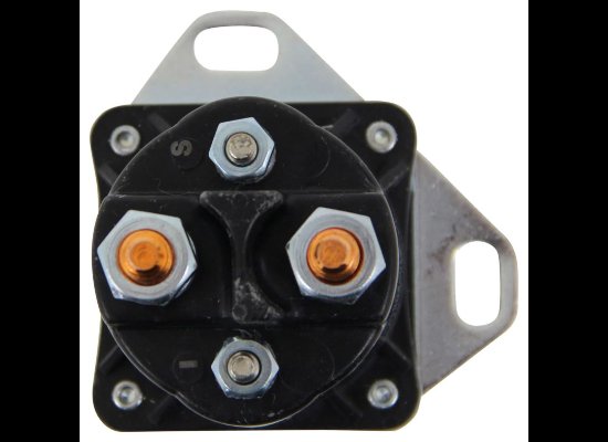 KTI DUMP TRAILER, STARTER SOLENOID FOR DUMP PUMP, MOTOR 4 POST, 12V 100 AMP, CONTINUOUS