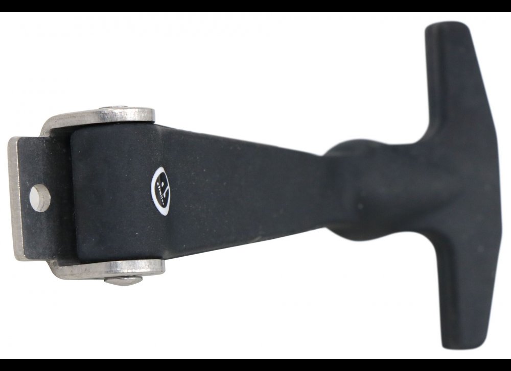 HOOD LATCH - RUBBER, 1-5/8" LENGTH CLOSED, 2-1/2" OVERALL