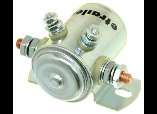 POLLAK DUMP TRAILER, STARTER SOLENOID FOR HD PUMP, MOTOR 4 POST, 12V 100 AMP, CONTINUOUS, UL LISTED
