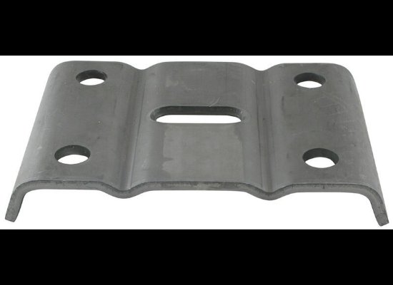 TIE PLATE FOR 5" DIAMETER U-BOLT WITH 3" WIDE SPRINGS - 12K-15K AXLE