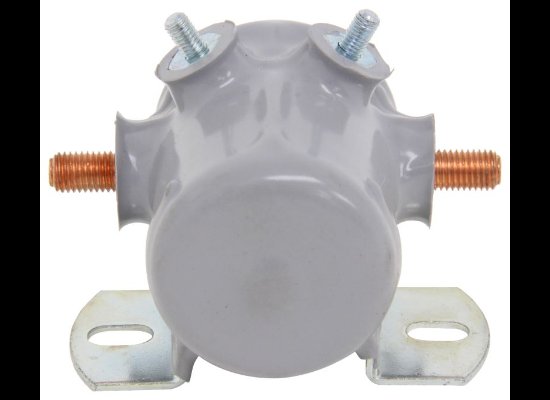 POLLAK DUMP TRAILER, STARTER SOLENOID FOR HD PUMP, 4 POST, 12V 100 AMP, PVC, CONTINUOUS, UL LISTED