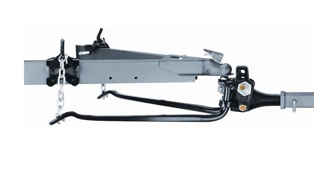 REESE WEIGHT DISTRIBUTION HITCH FOR 2" REVEIVER, W/ SHANK - TRUNNION BAR, 8K GTW, 800LBS TW