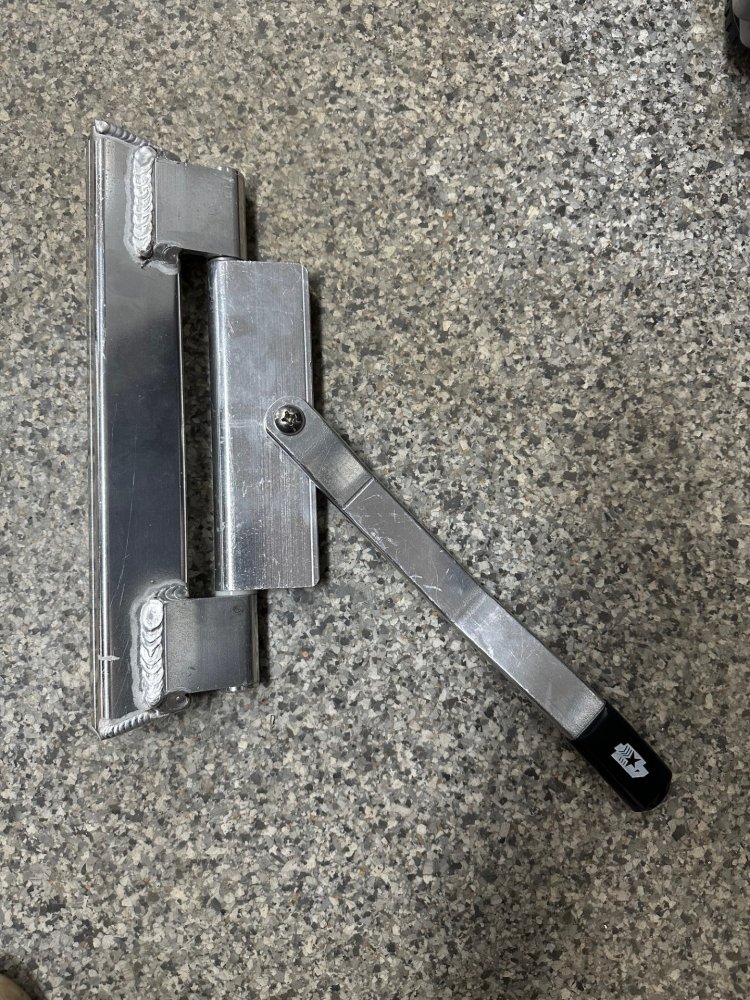 4 STAR ALUMINUM WELD ON RAMP HANDLE ASSEMBLY