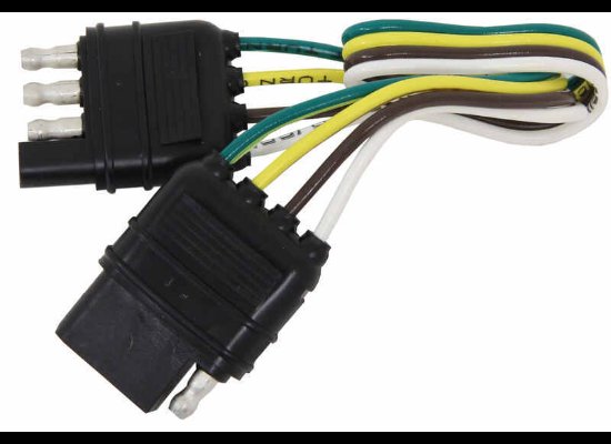 4-POLE EXTENSION, 12" LONG, 4 POLE EXTENDER, VEHICLE AND TRAILER ENDS, 4-WAY