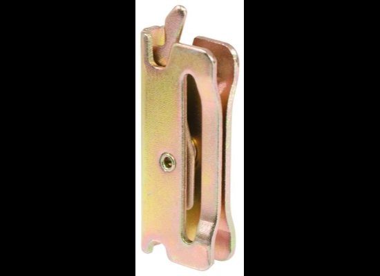 E-TRACK SPRING FITTING FOR 2" RATCHET STRAP, 1,333lbs WLL, SLOT FITTING FOR STRAP