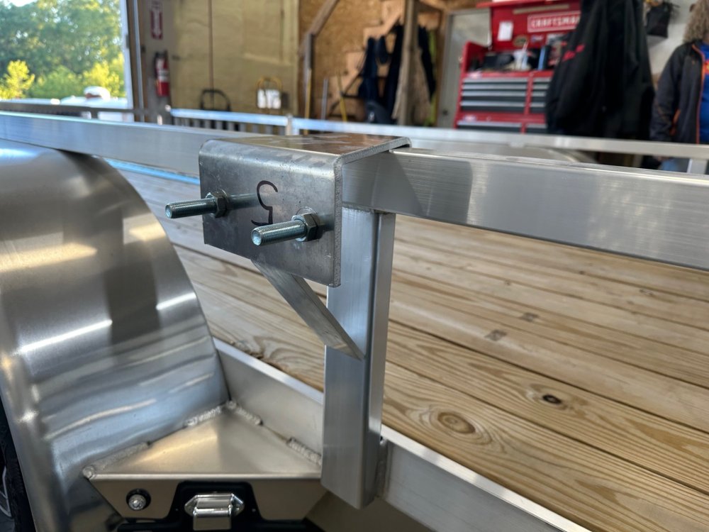 LEGEND ALUMINUM WELD ON SPARE TIRE CARRIER / MOUNT , 5 LUG - FOR OPEN DELUXE MODELS