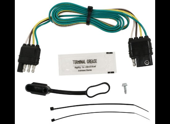 4-POLE EXTENSION, 4' LONG, 4 POLE EXTENDER, VEHICLE AND TRAILER ENDS, 4-WAY