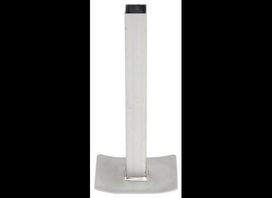 DROP LEG INSERT WITH PIN, RAM SQUARE 2" X 2" DIAMETER TUBING, ZINC COATED, 7K