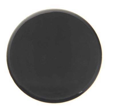 BLACK CENTER CAP PLUG - SNAP IN FOR TRAILER CENTER CAP WHEEL O.D. 2-1/16" , FOR 1-7/8" HOLE