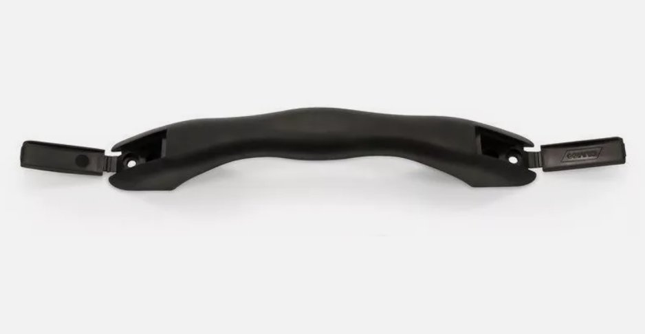 LEGEND BLACK PLASTIC GRAB HANDLE - BOLT ON
