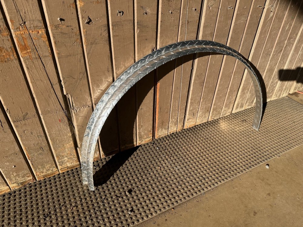 ALUMINUM FENDER FLARE ATP 2X20X36 , LEGEND STYLE, ADP