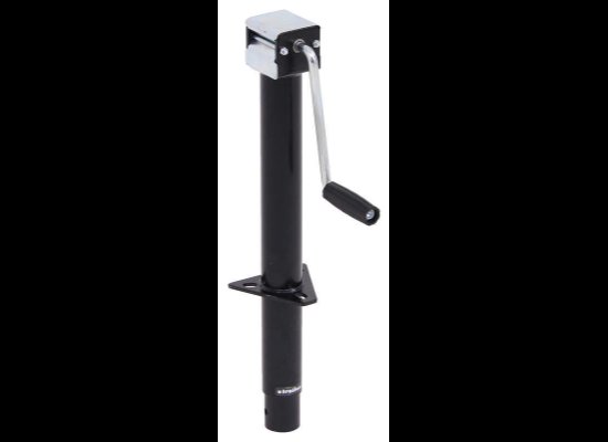 RAM A-FRAME ROUND TRAILER JACK, SIDEWIND, 15-5/8" TRAVEL, 5K SUPPORT, 3K LIFT