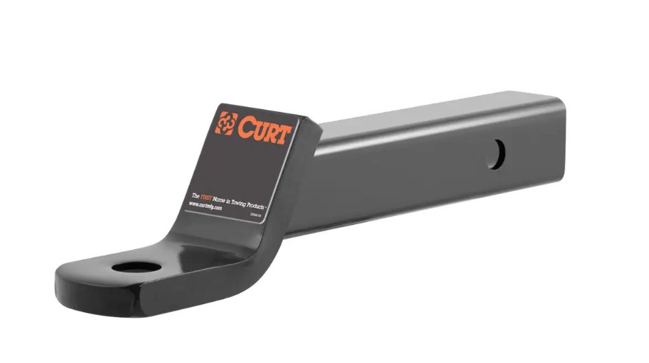 CURT BALL MOUNT 2" HITCH, 2" DROP, 3/4" RISE, 10-1/4" LONG, 1" SHANK, 7.5K, CLASS 3