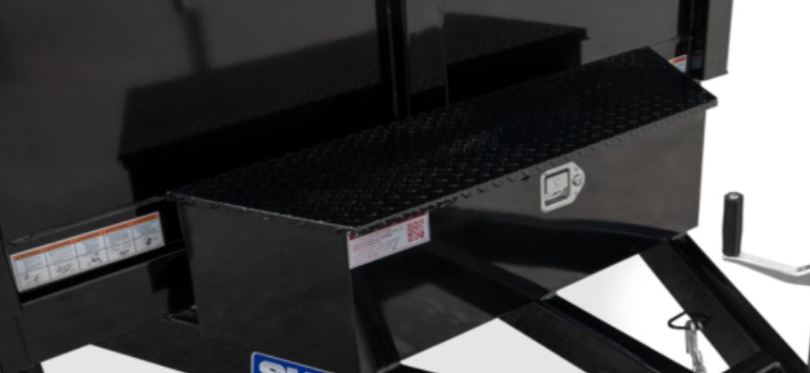 SURE-TRAC FRONT LATCH A-FRAME TOOL BOX ASSEMBLY - MOUNTS ON TONGUE