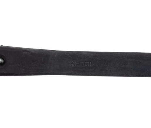 21" NATURAL RUBBER BUNGEE STRAP, CORD, CRIMPED S HOOK, MAX STRETCH 32"