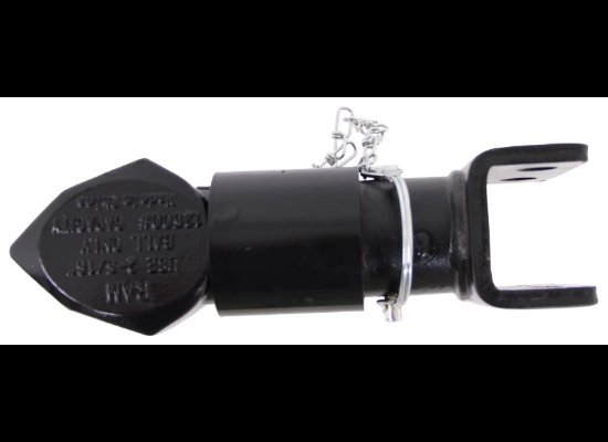RAM SLEEVE LOCK TRAILER COUPLER FOR ADJUSTABLE C CHANNEL MOUNT, 2-5/16" BALL, 12.5K CAPACITY, CAST