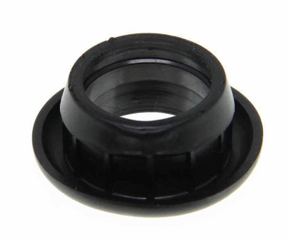 PCV GROMMET FOR 3/4" ROUND CLEARANCE AND SIDE MARKER LIGHTS - FLUSH MOUNT, BLACK