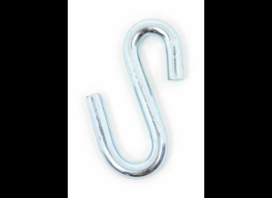 11/16" S-HOOK FOR 3/16" SAFETY CHAINS - 1,037lbs WLL