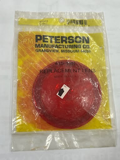 PETERSON REPLACEMENT LENS