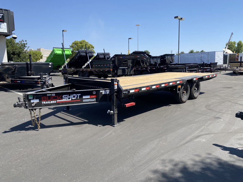 2025 BUCKSHOT TRAILERS Single Bolt B20S Deck Over