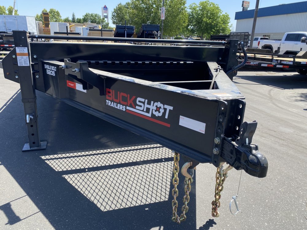 2025 BUCKSHOT TRAILERS Single Bolt B20S Deck Over