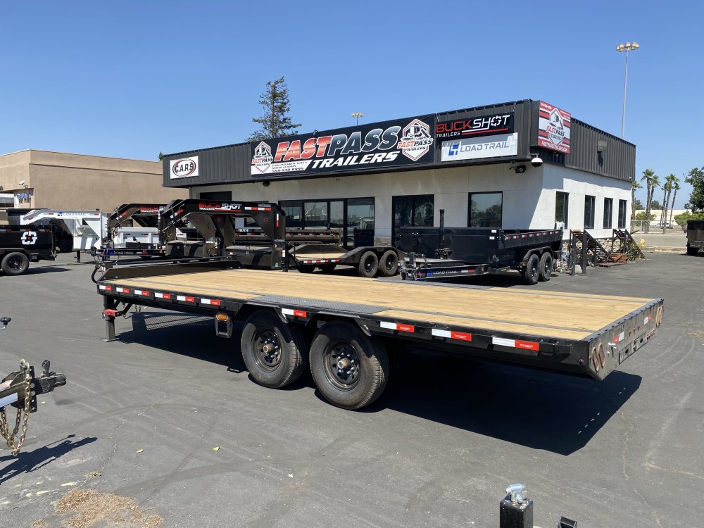2025 BUCKSHOT TRAILERS Single Bolt B20S Deck Over