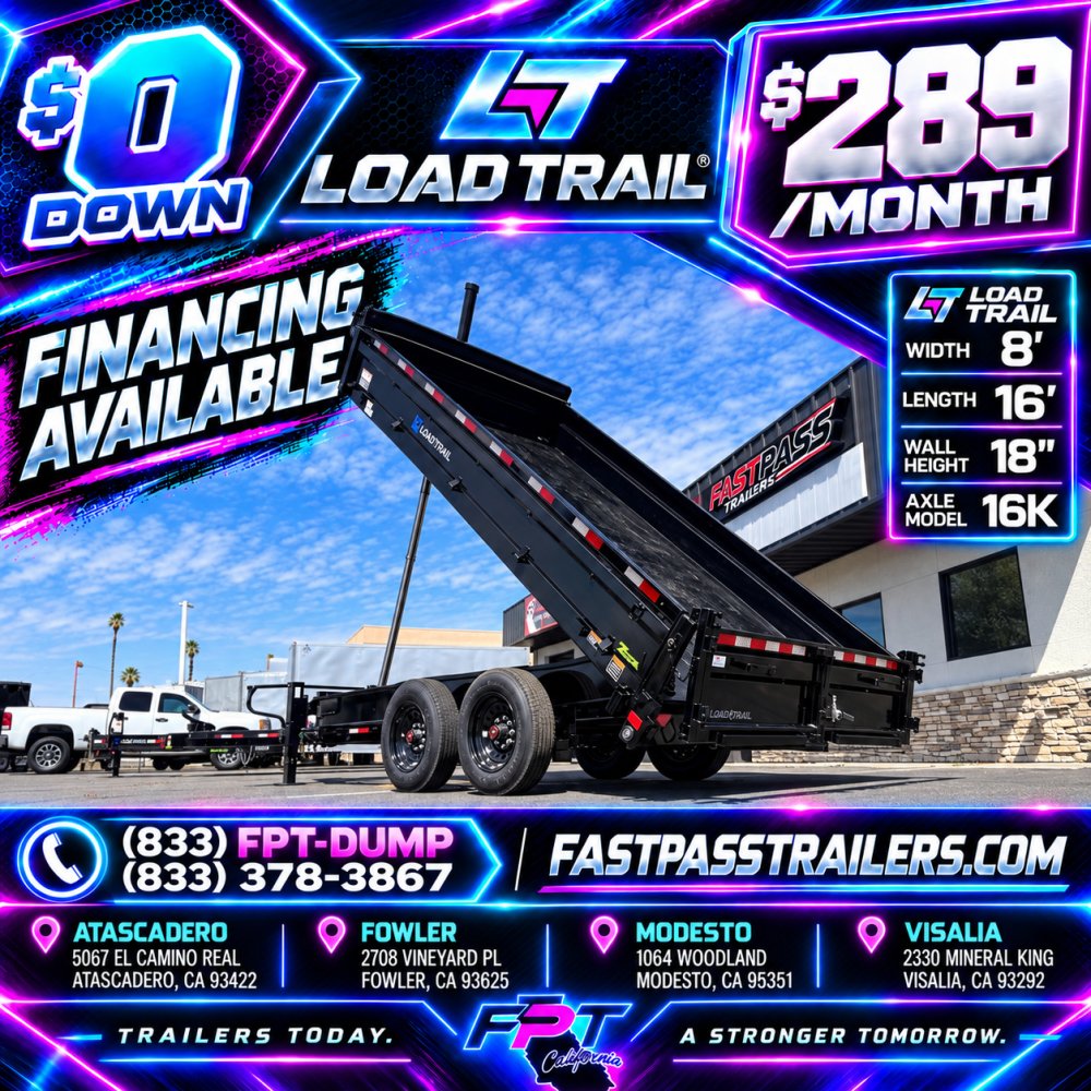 2026 Load Trail DZ9616082 Dump