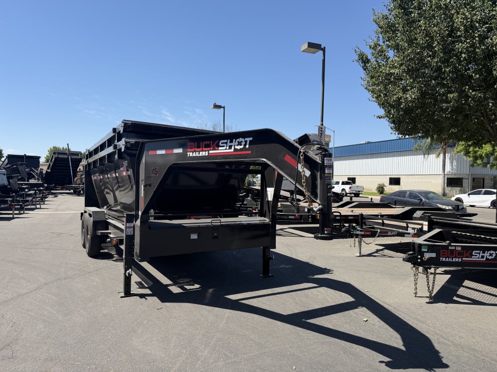 2027 Buckshot SHELL TA16 83"X16' Gooseneck Dump