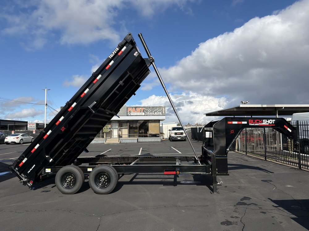 2025 Buckshot TGLP216 Gooseneck Dump