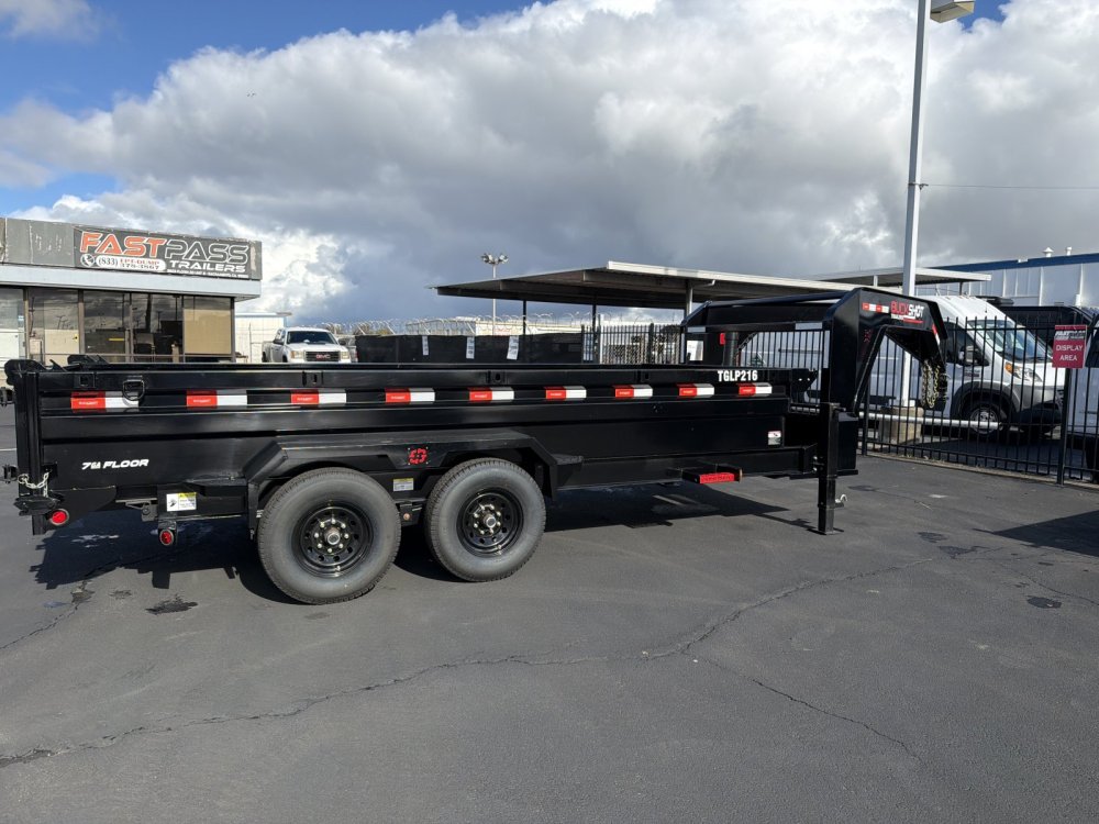 2025 Buckshot TGLP216 Gooseneck Dump