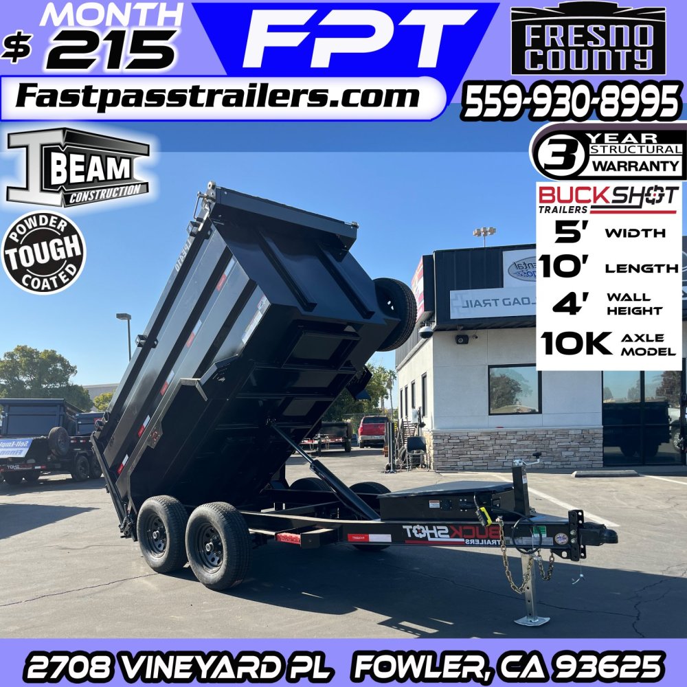 2025 BUCKSHOT TRAILERS LPE410 Dump